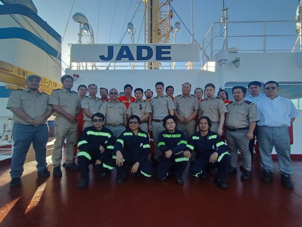 News Article - Snaps Onboard - MV Jade Image